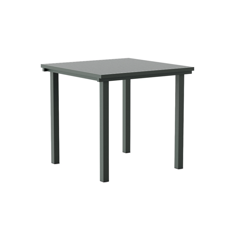 Table extérieur Table 19 OUTDOORS 80x80 Vert NINE