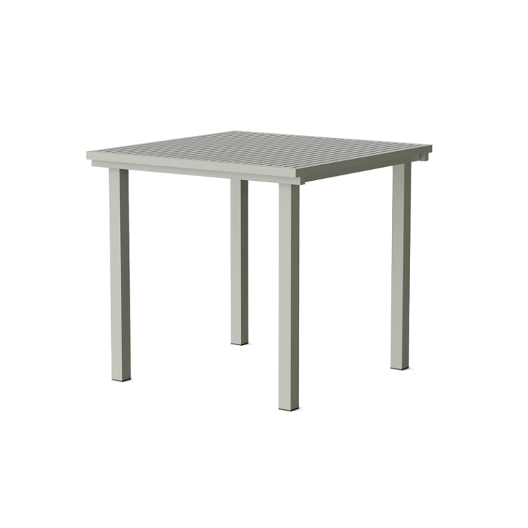 Table extérieur Table 19 OUTDOORS 80x80 Gris NINE