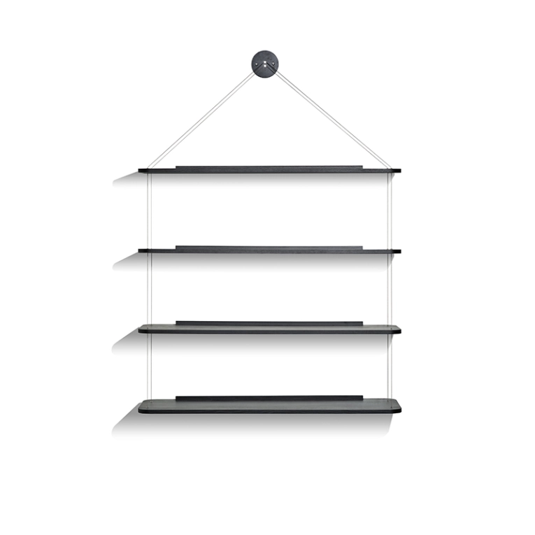 Etagère LIBRERIA PENSILE Noir KARAKTER