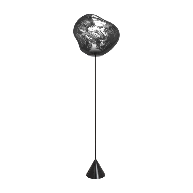 Lampadaire MELT CONE SLIM Chrome TOM DIXON