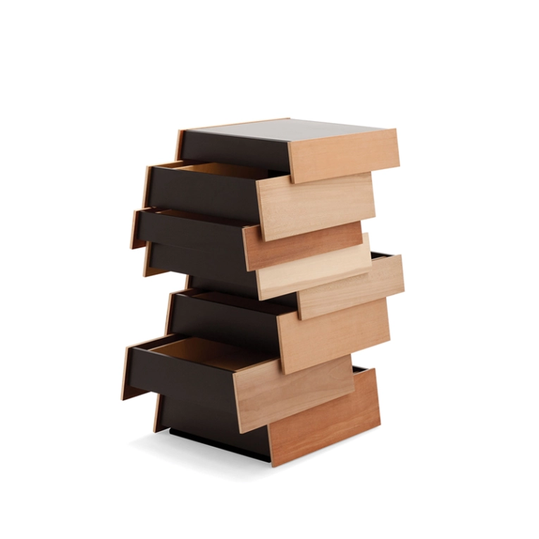 Meuble de rangement STACK 8 tiroirs Bois ESTABLISHED & SONS