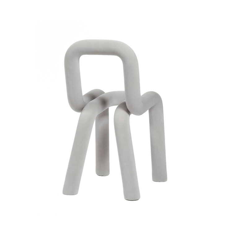 Chaise BOLD Gris clair MOUSTACHE