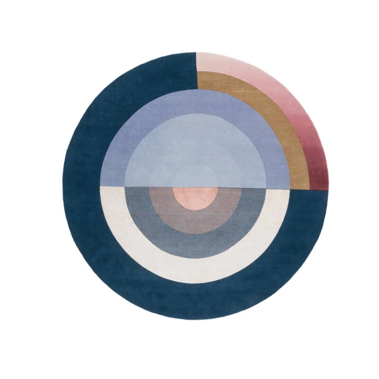 Tapis Tapis BLISS ROUND Blue CC-TAPIS