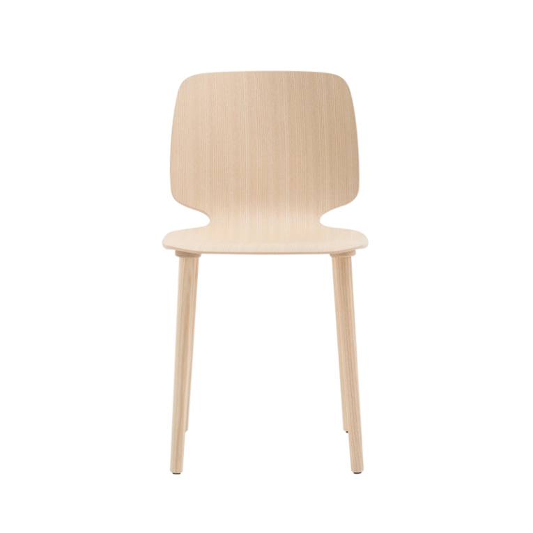 Chaise BABILA 2700 Frêne blanc PEDRALI