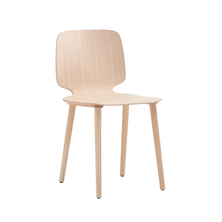 Chaise BABILA 2700 Frêne blanc PEDRALI