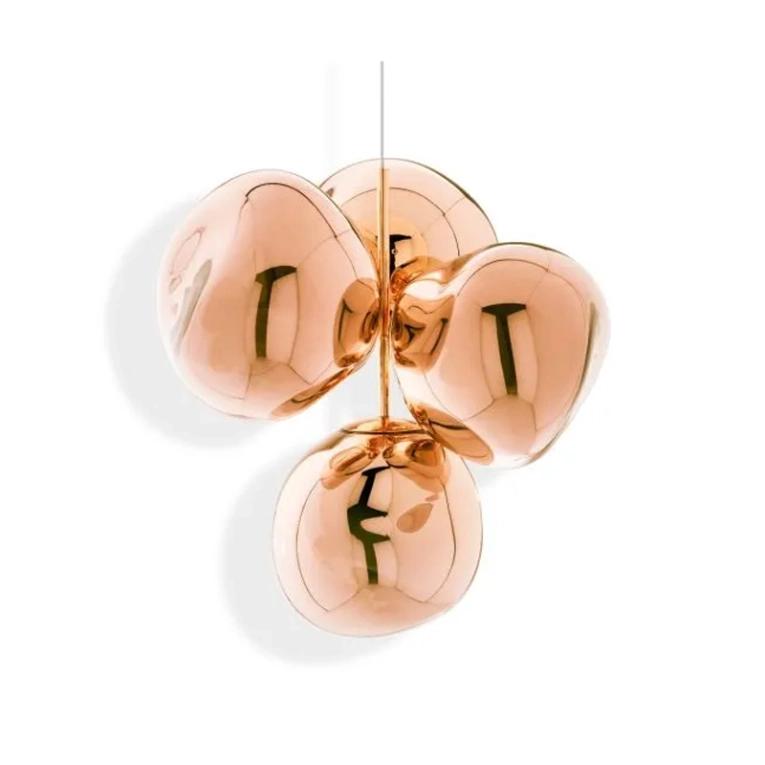 Suspension MELT CHANDELIER SMALL Cuivre TOM DIXON