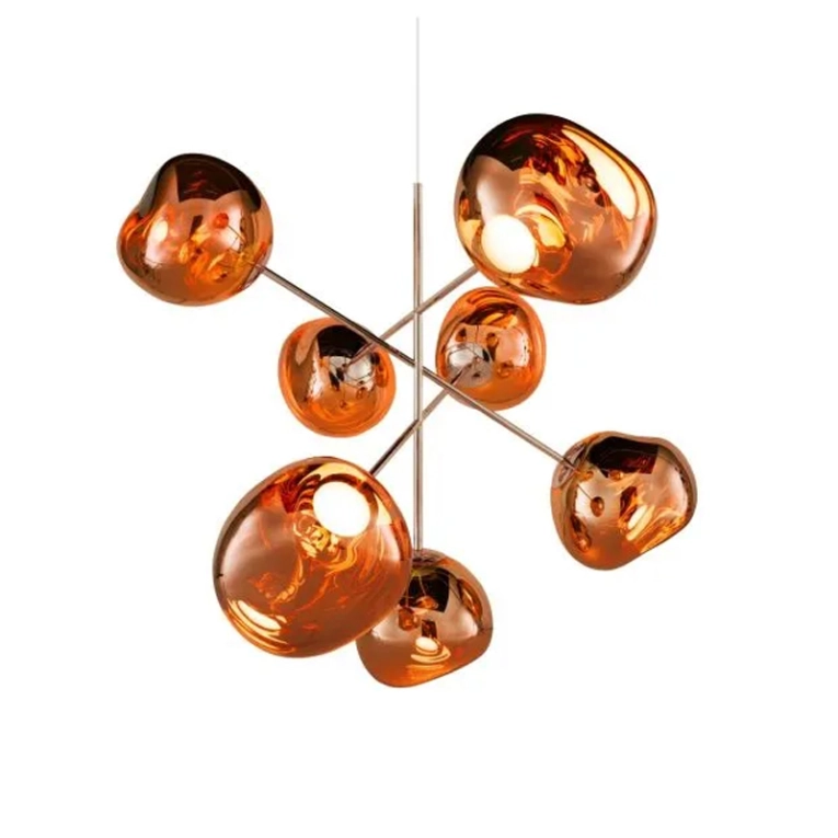 Suspension MELT CHANDELIER LARGE Cuivre TOM DIXON