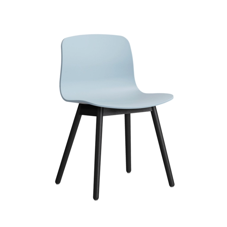 Chaise ABOUT A CHAIR AAC 12 Slate blue HAY