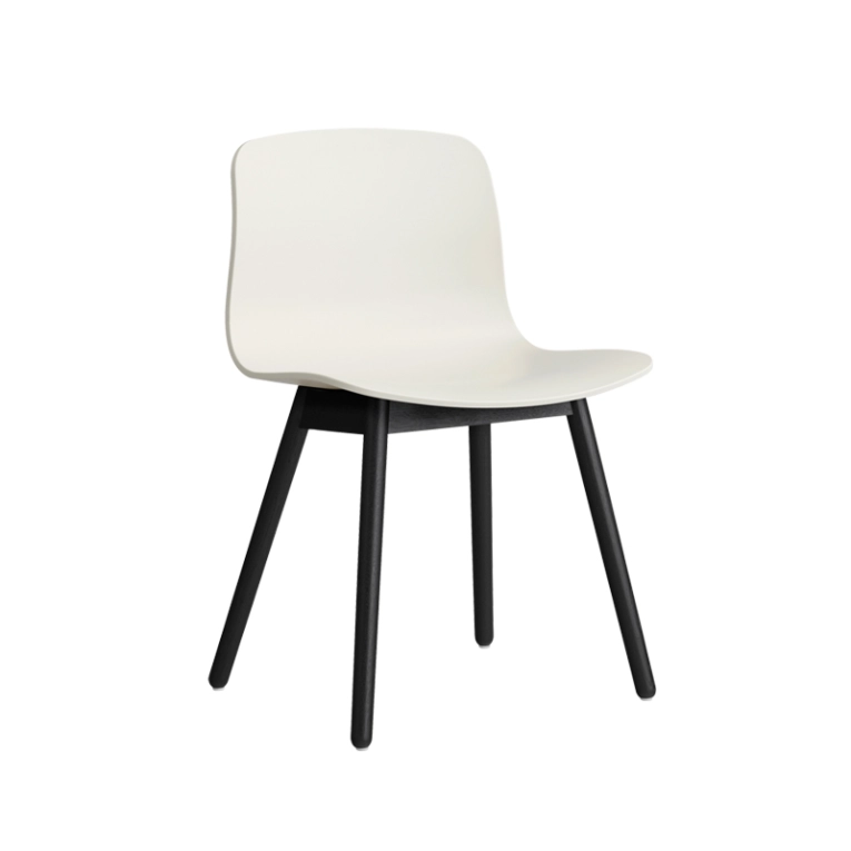 Chaise ABOUT A CHAIR AAC 12 Melange cream HAY