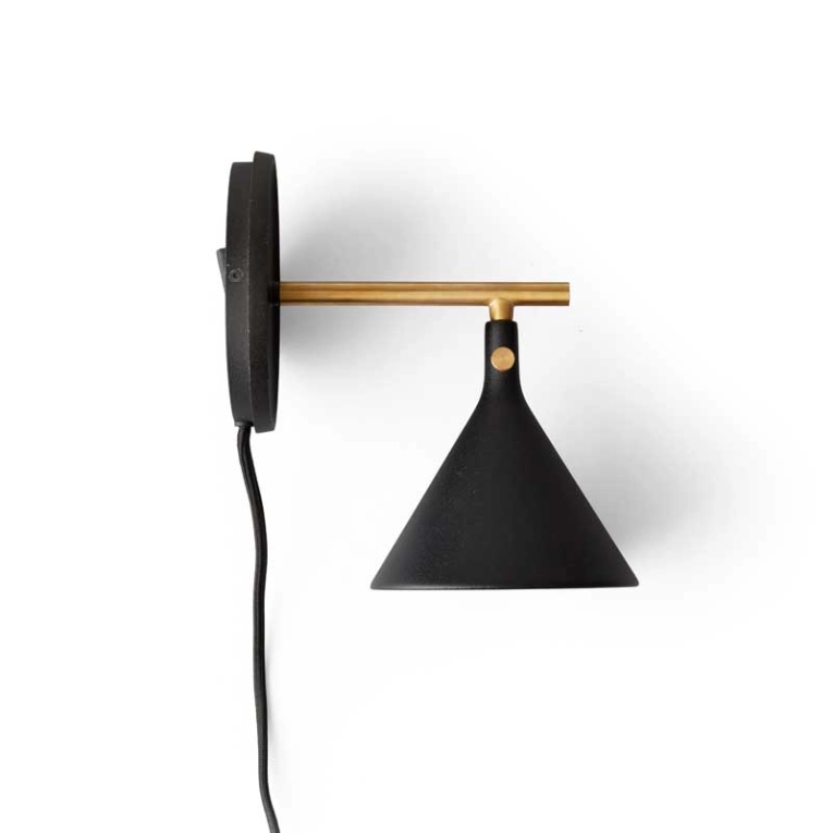 Applique CAST SCONCE WALL Noir AUDO COPENHAGEN