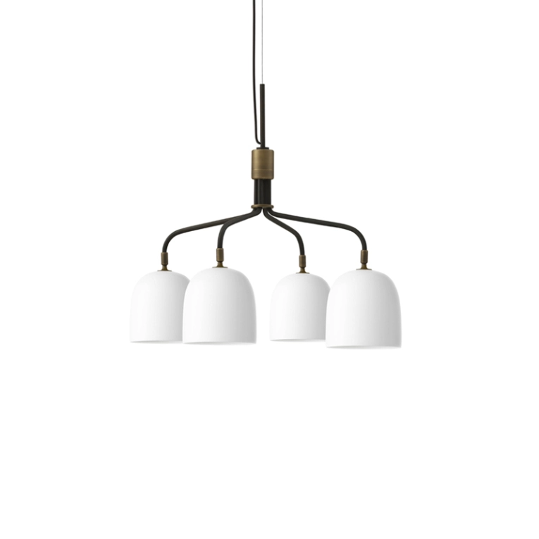 Suspension HOWARD 4 bras courts Bone China GUBI