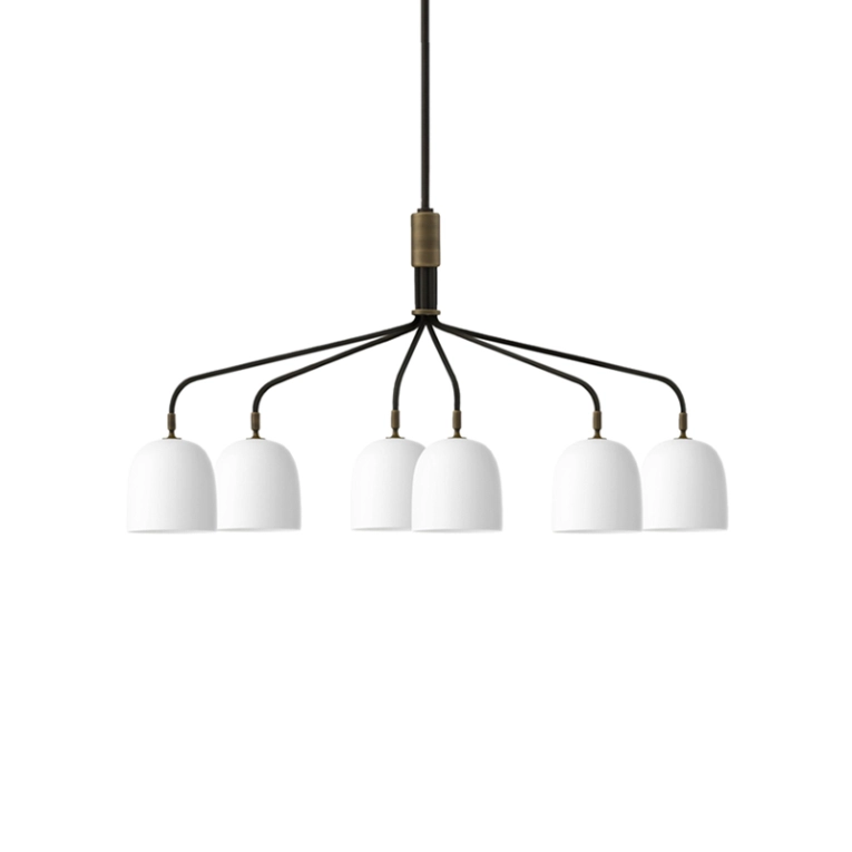 Suspension HOWARD 6 bras Bone China GUBI