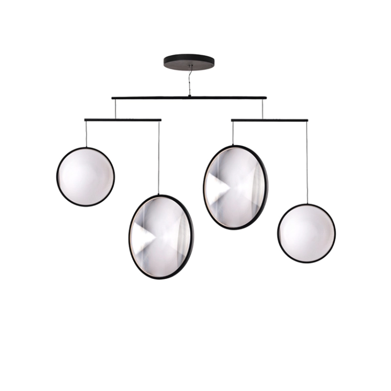 Suspension FOCUS x 4 Noir DCW EDITIONS