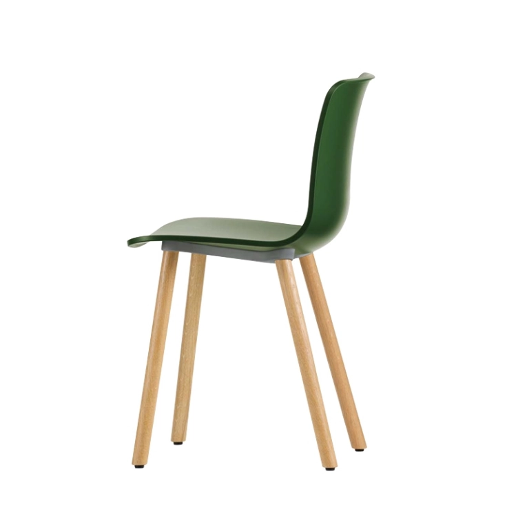 Chaise HAL RE WOOD Vert lierre RE VITRA