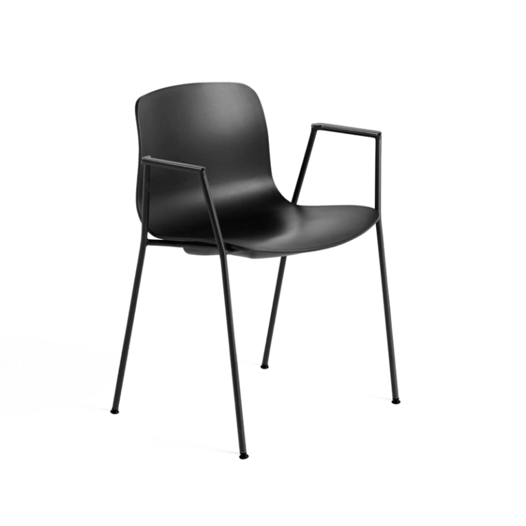 Chaise ABOUT A CHAIR AAC 18 Noir HAY