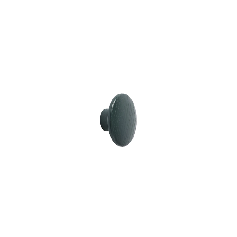 Patère Design Patère DOTS Ø 6,5 Vert foncé MUUTO