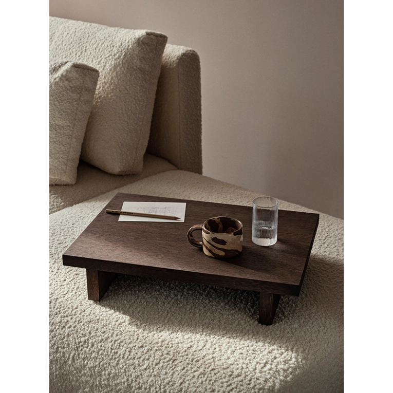 Table basse KONA L 78 Chêne teinte foncée FERM LIVING