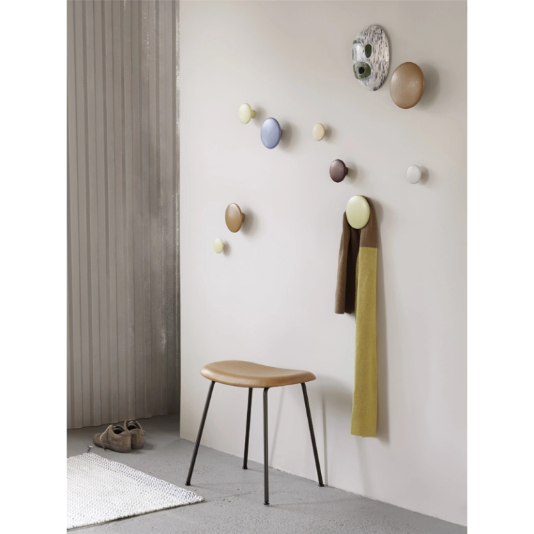 Patère Design Patère DOTS  Ø 9 Bleu pâle MUUTO