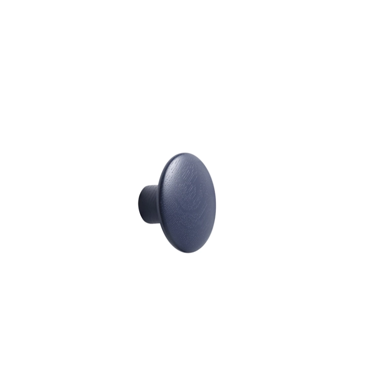 Patère Design Patère DOTS  Ø 9 Bleu nuit MUUTO