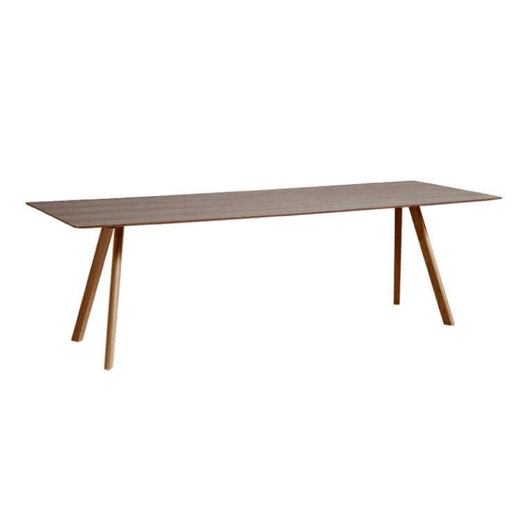 Table COPENHAGUE CPH 30 Noyer vernis à base d'eau HAY