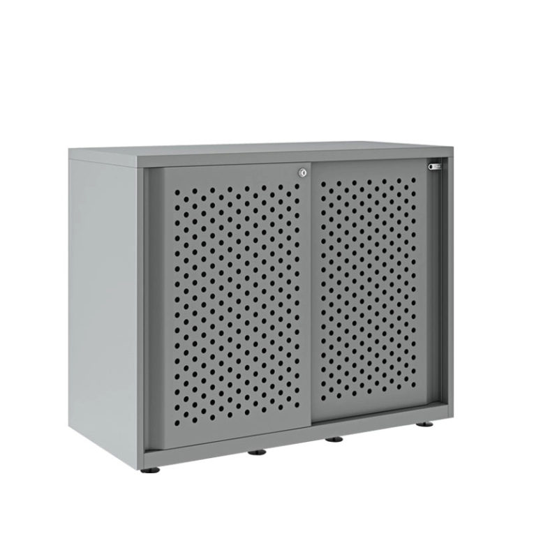 Meuble de rangement GLIDE L 100 Gris Silver BISLEY