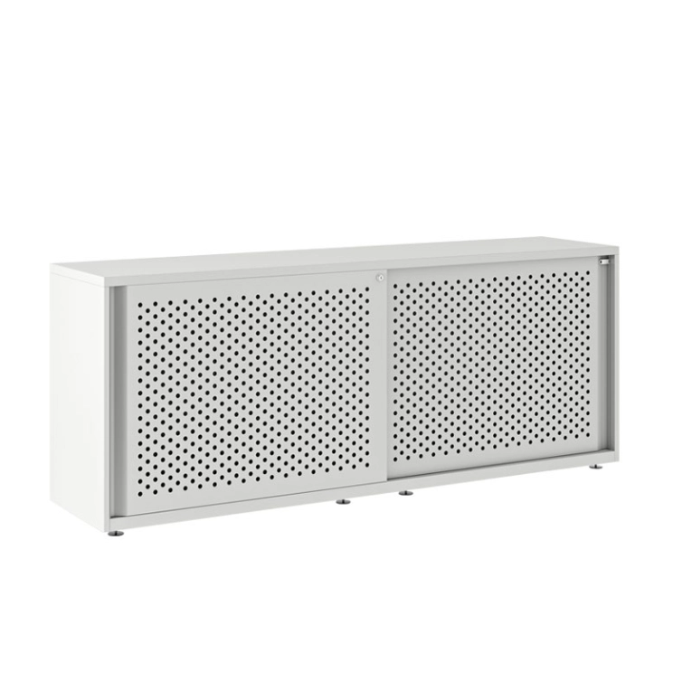 Meuble de rangement GLIDE L 200 Blanc Chalk BISLEY