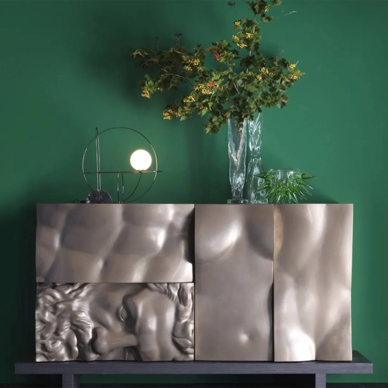 Lampe à poser SETAREH MEDIA Noir FONTANA ARTE