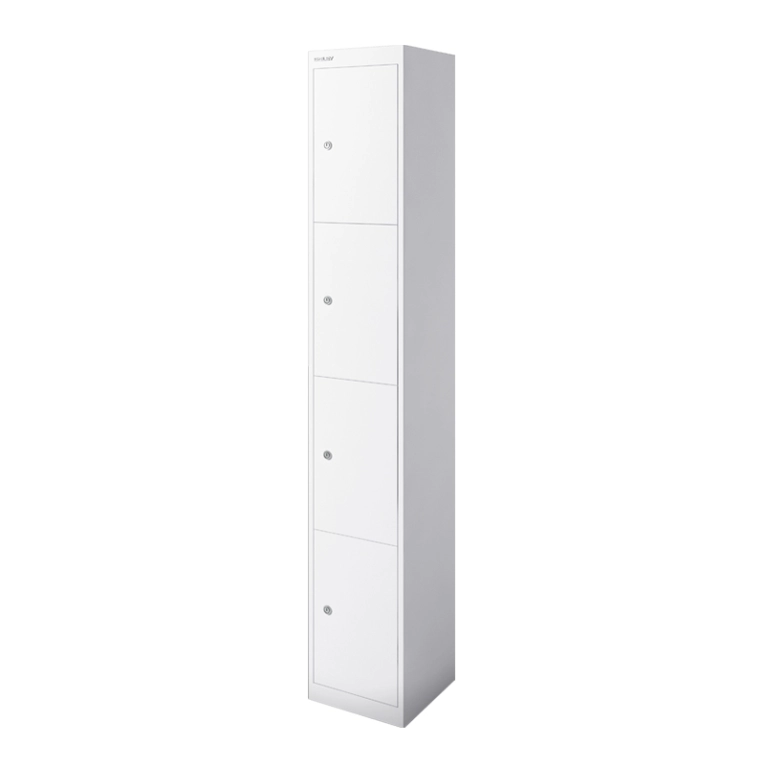 Meuble de rangement CLK 4 casiers Blanc Chalk BISLEY