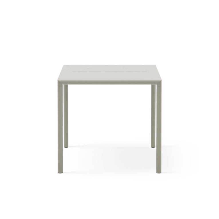 Table extérieur MAY 85x85 Gris clair NEW WORKS