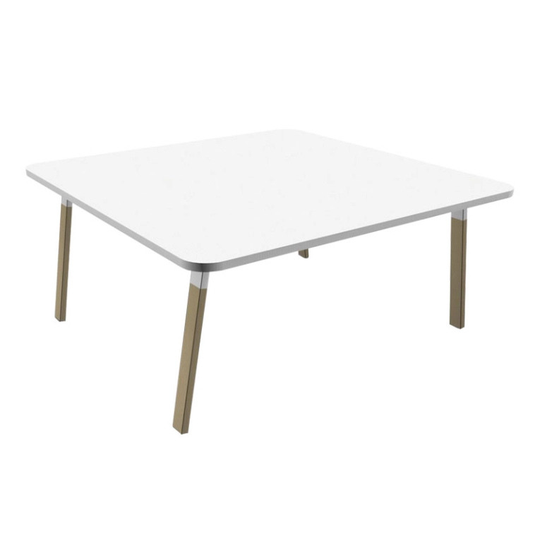 Bench ATREO WOOD Bench Blanc/ chêne SILVERA PRO