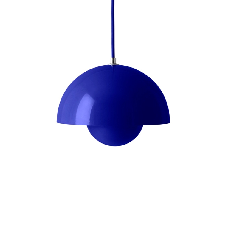 Suspension FLOWERPOT VP1 Bleu cobalt AND TRADITION