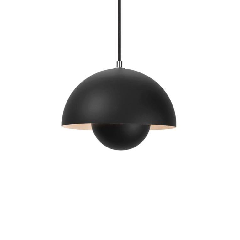 Suspension FLOWERPOT VP1 Noir mat AND TRADITION