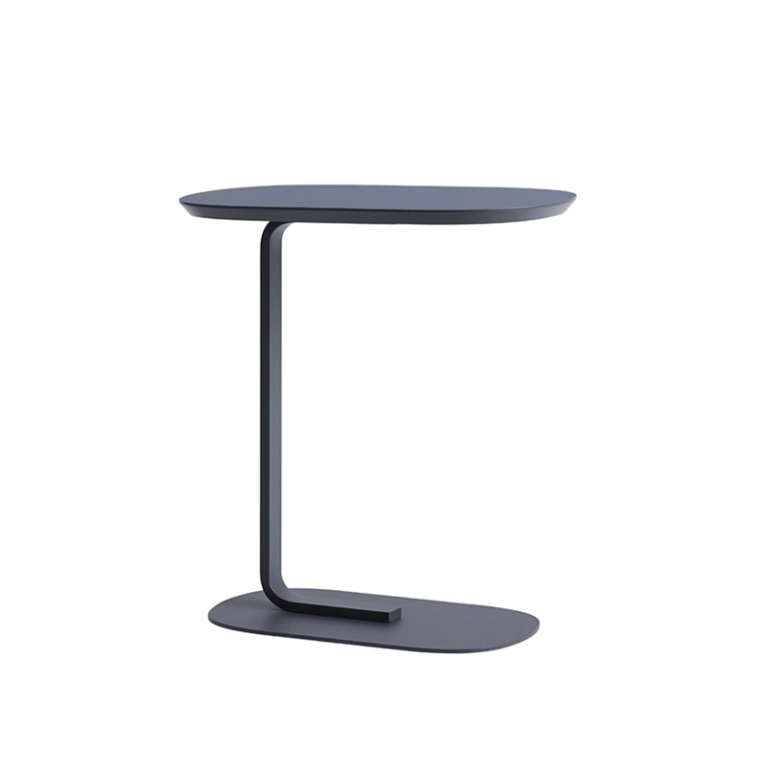 Table d'appoint guéridon RELATE Gris bleu MUUTO