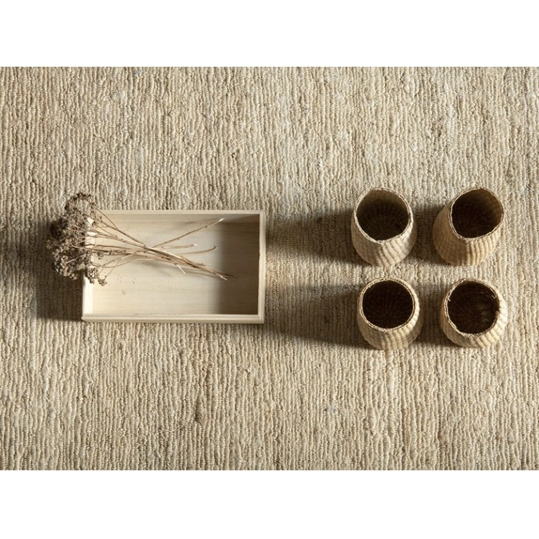 Tapis Tapis NATURAL EARTH Crème NANIMARQUINA