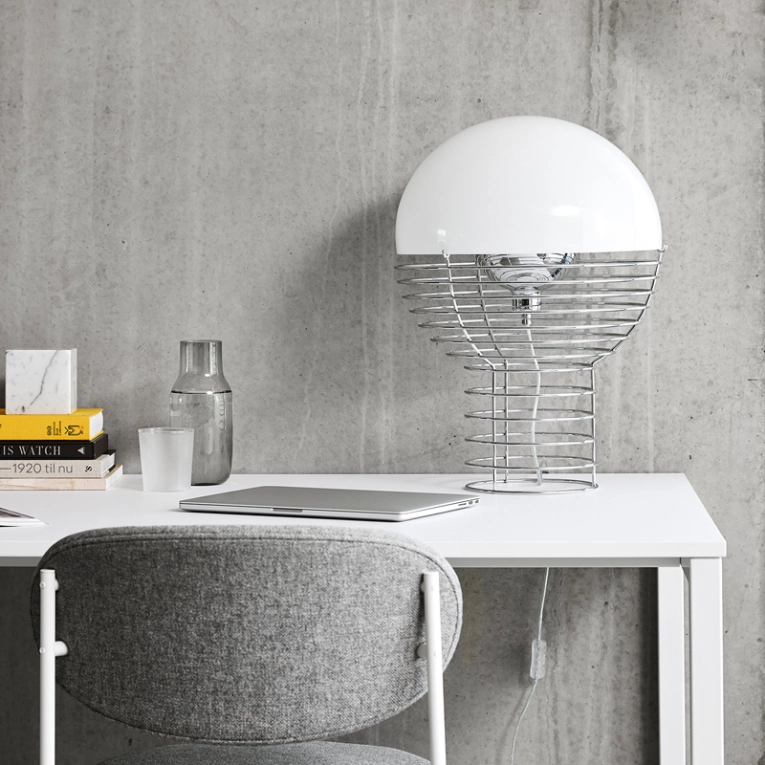 Lampe à poser WIRE Blanc VERPAN