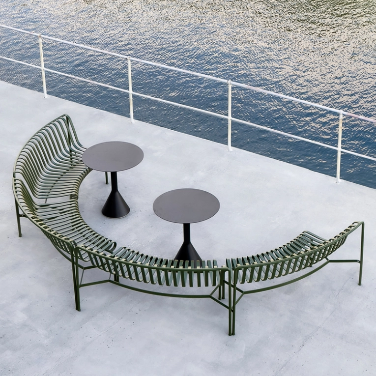 Banc extérieur Banc PALISSADE PARK IN/IN Olive HAY