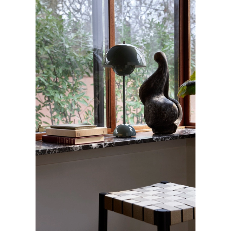 Lampe à poser FLOWERPOT VP3 Bleu Stone AND TRADITION