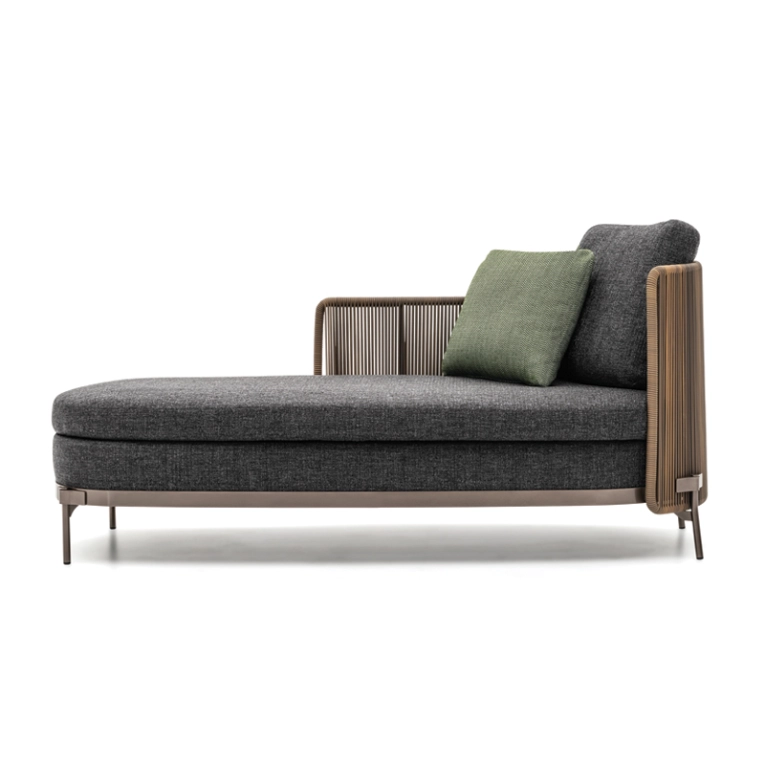 Canapé extérieur Méridienne TAPE CORD OUTDOOR MINOTTI