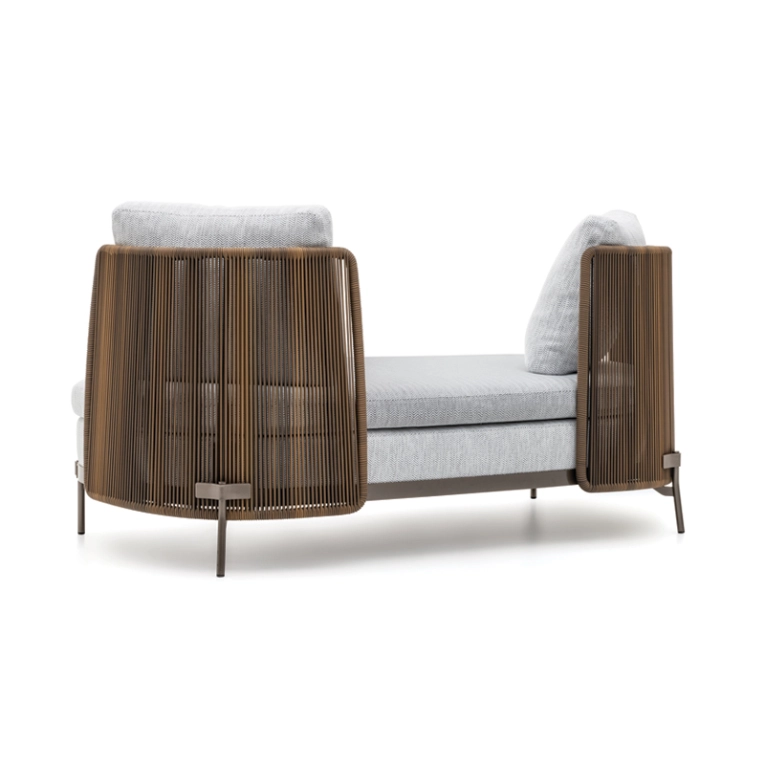 Canapé extérieur TAPE CORD OUTDOOR Ouvert MINOTTI