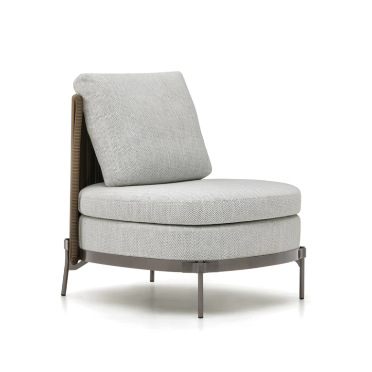 Fauteuil extérieur TAPE CORD OUTDOOR sans accoudoirs MINOTTI