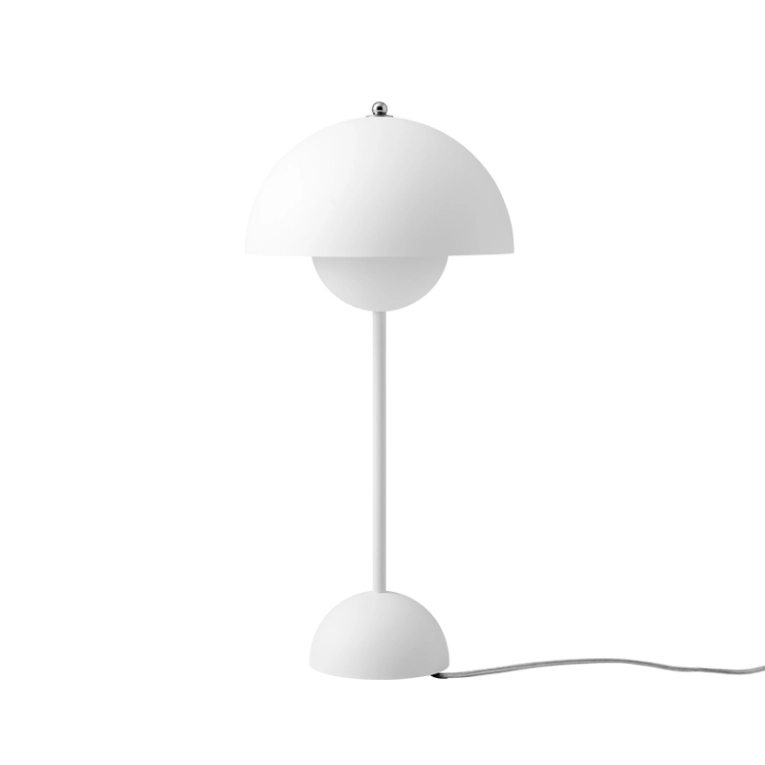 Lampe à poser FLOWERPOT VP3 Blanc mat AND TRADITION