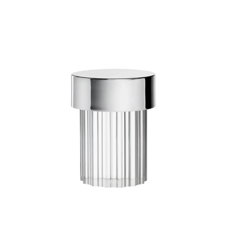 Lampe à poser LAST ORDER FLUTED Inox poli FLOS