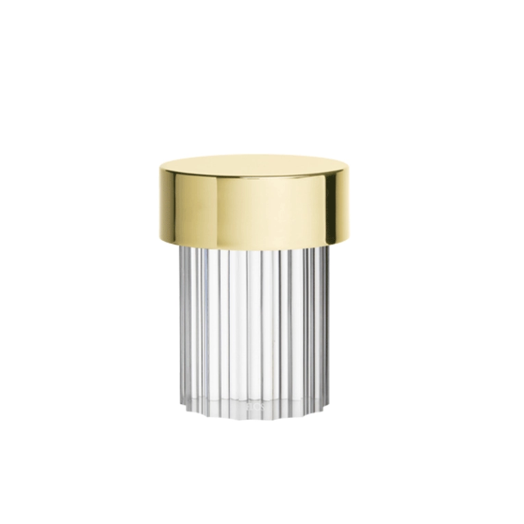 Lampe à poser LAST ORDER FLUTED Laiton poli FLOS