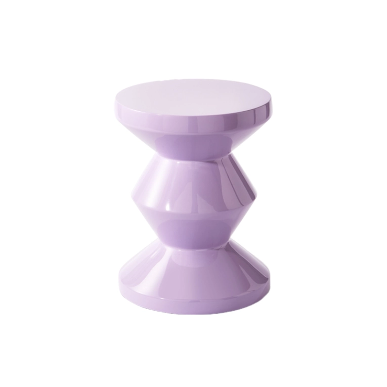 Tabouret ZIG ZAG Lilas POLS POTTEN