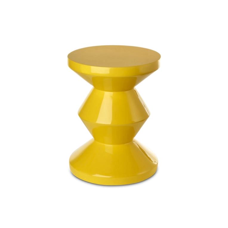Tabouret ZIG ZAG Jaune POLS POTTEN