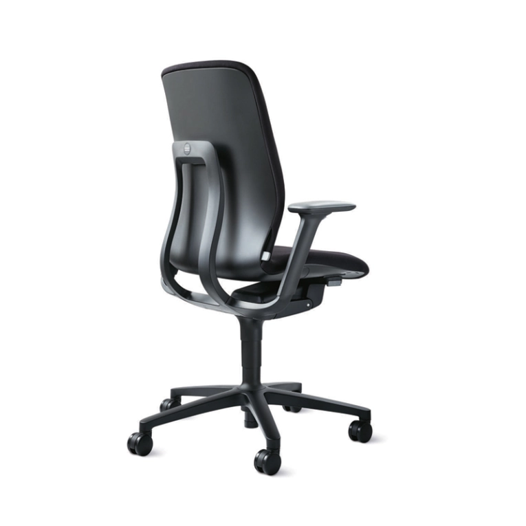 Fauteuil de bureau AT Dossier mi-haut Noir WILKHAHN