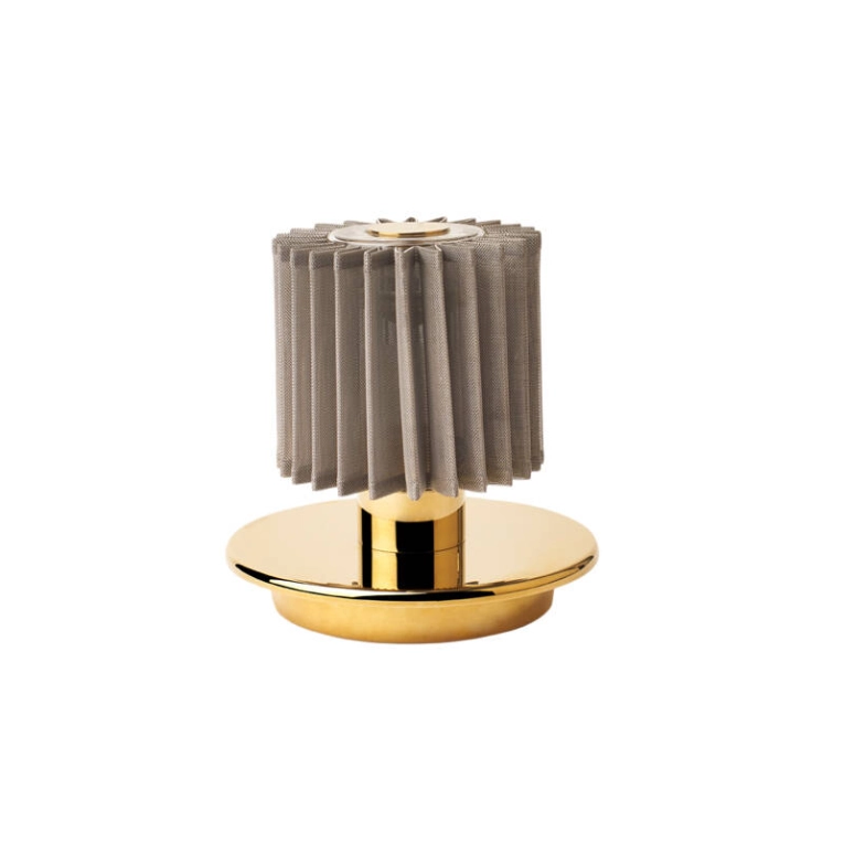 Lampe à poser IN THE SUN TABLE Doré / maille argenté DCW EDITIONS