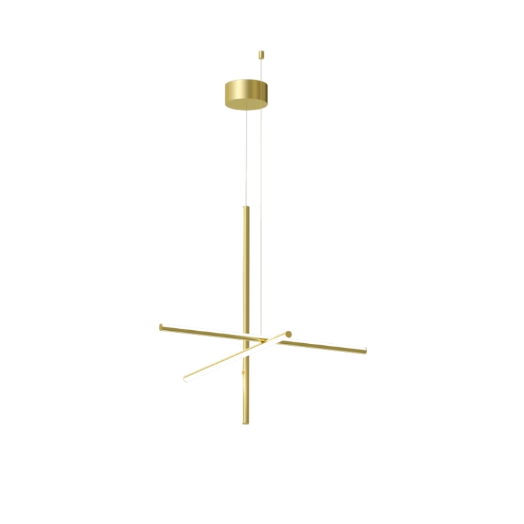Suspension COORDINATES S1 Champagne anodisé FLOS