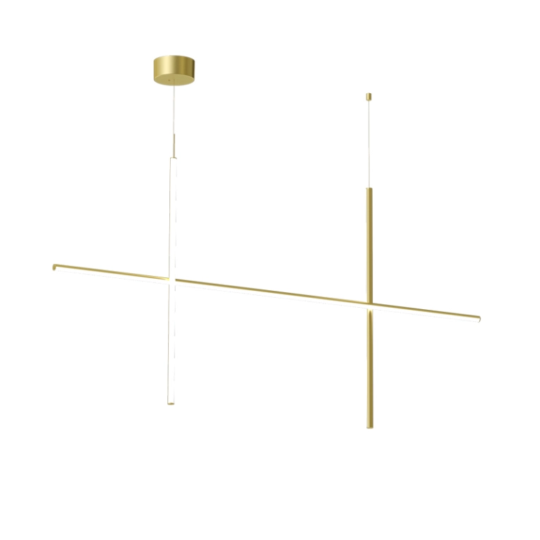 Suspension COORDINATES S2 Champagne anodisé FLOS