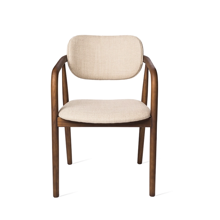 Chaise HENRY Smooth Bermuda beige POLS POTTEN